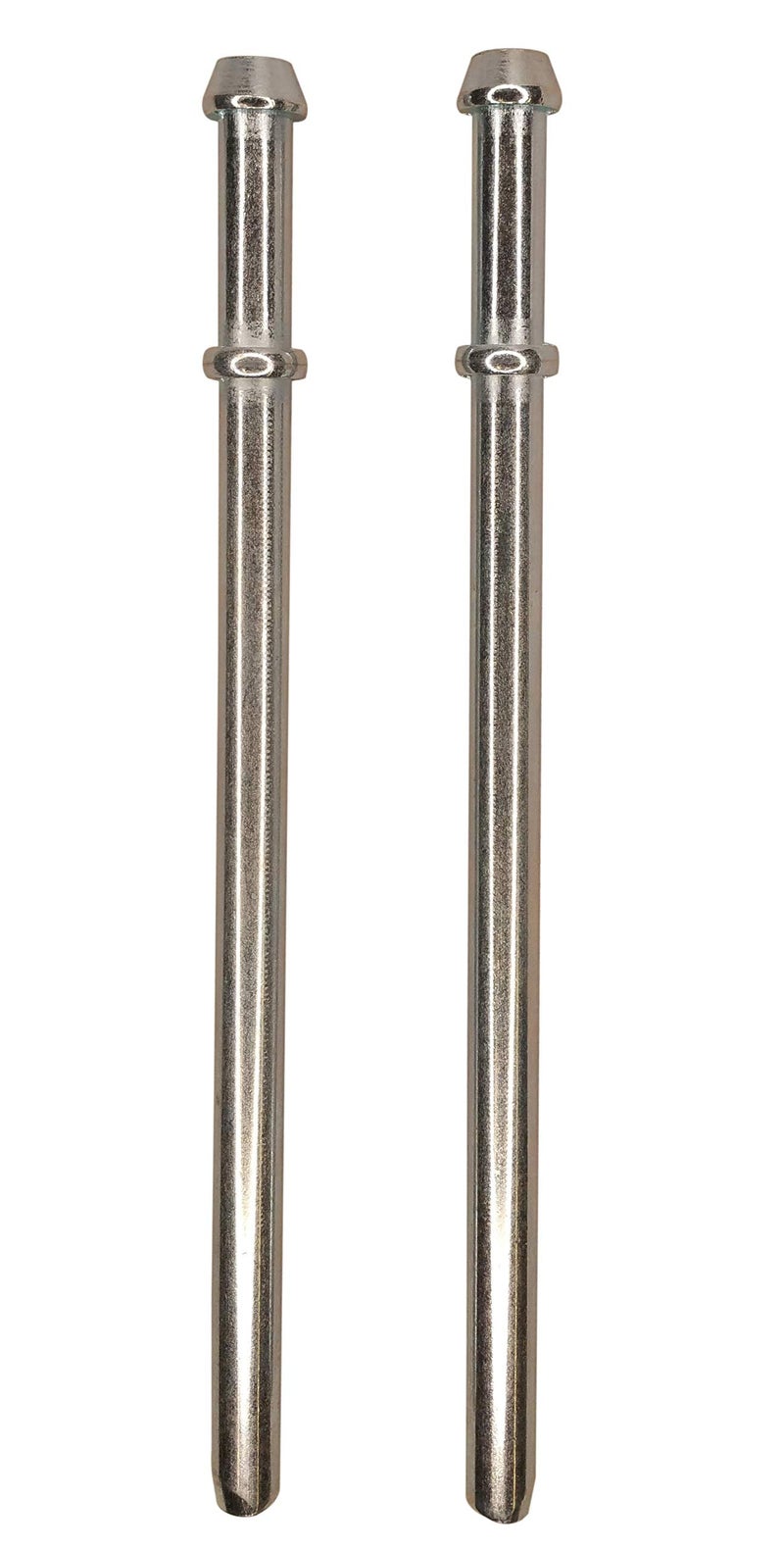 -2 Pack- Straight Universal Weld In Place Exhaust Hanger Rod - MADE IN THE USA